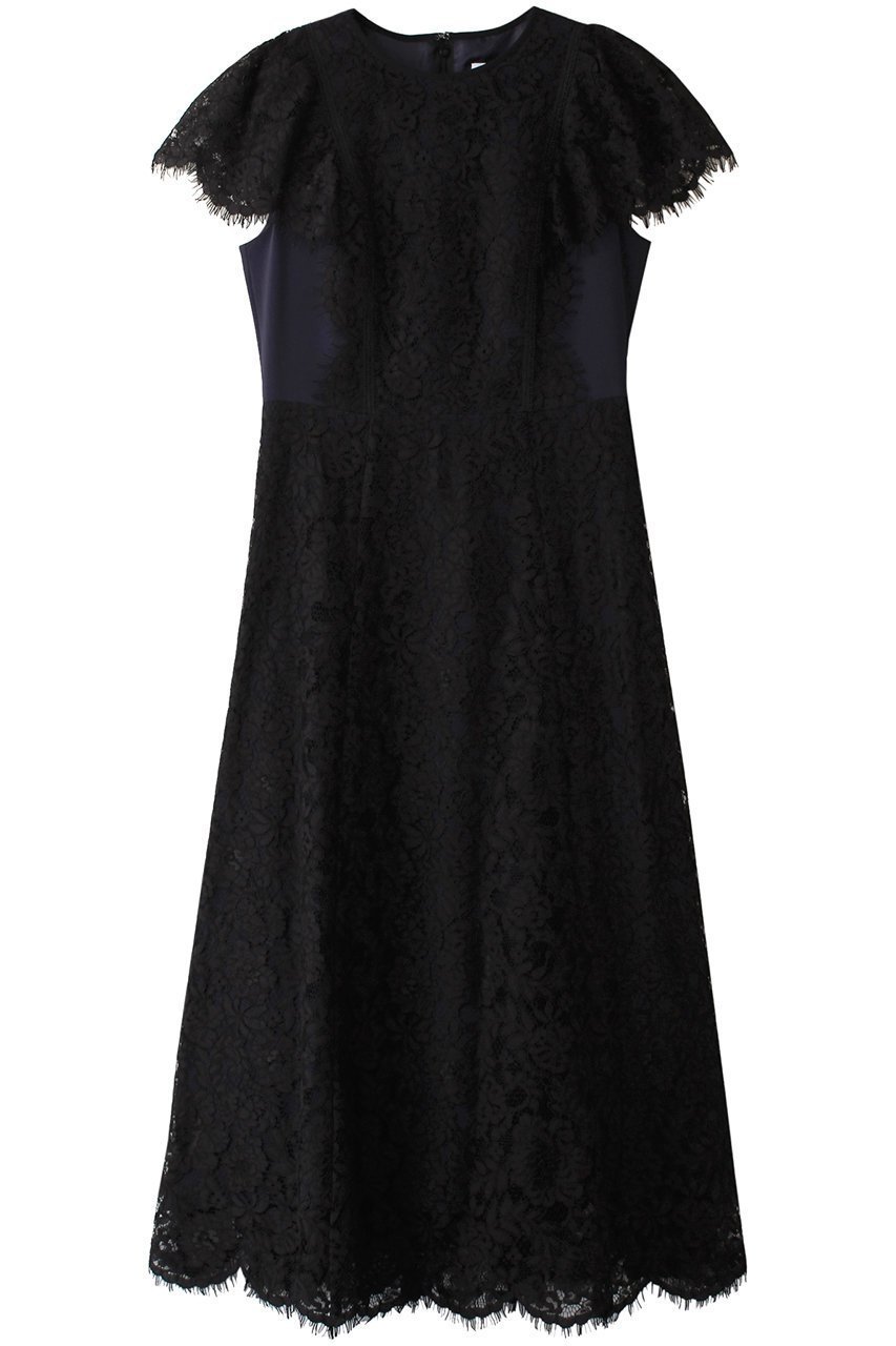 【アルアバイル/allureville】の【Loulou Willoughby】パイピングキリカエレースワンピース 人気、トレンドファッション・服の通販 founy(ファニー) 　ファッション　Fashion　レディースファッション　Fashion for Women　ワンピース　Dresses　チュニック　Tunic Tops & Dresses　スカラップ　Scallop, Scalloped Edge　チュニック　Tunic, Long Top　パーティ　Party, Party Style　レース　Lace, Lace Fabric　ロング　Long, Long-Length　 other-1|ID: prp329100004345114 ipo3291000000032883547