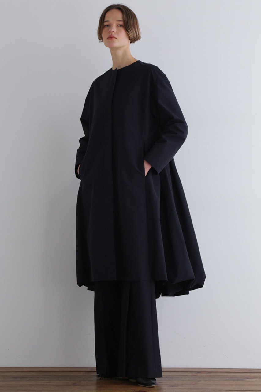 【ル フィル/LE PHIL】のN/Cクロスティアードコート 人気、トレンドファッション・服の通販 founy(ファニー) 　ファッション　Fashion　レディースファッション　Fashion for Women　アウター　Coat / Outerwear Collection　コート・ロングコート・ピーコート　Long Coats, Peacoats & More　ギャザー　Gathered, Ruffled　シンプル　Simple, Minimal　ドレス　Dress, One-Piece　バルーン　Balloon, Balloon Silhouette　ロング　Long, Long-Length　羽織　Haori, Light Jacket　other-4|ID: prp329100004345119 ipo3291000000035493083