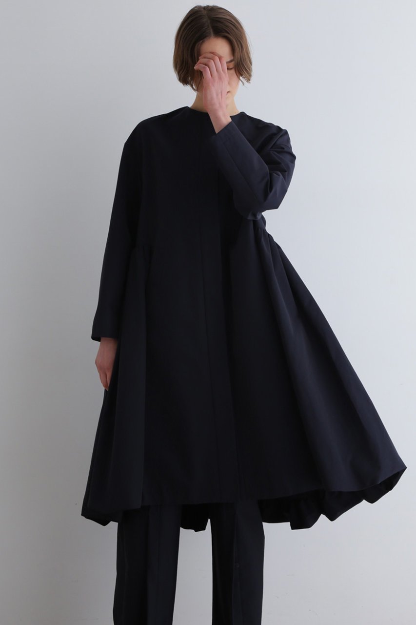 【ル フィル/LE PHIL】のN/Cクロスティアードコート 人気、トレンドファッション・服の通販 founy(ファニー) 　ファッション　Fashion　レディースファッション　Fashion for Women　アウター　Coat / Outerwear Collection　コート・ロングコート・ピーコート　Long Coats, Peacoats & More　ギャザー　Gathered, Ruffled　シンプル　Simple, Minimal　ドレス　Dress, One-Piece　バルーン　Balloon, Balloon Silhouette　ロング　Long, Long-Length　羽織　Haori, Light Jacket　other-3|ID: prp329100004345119 ipo3291000000036134265