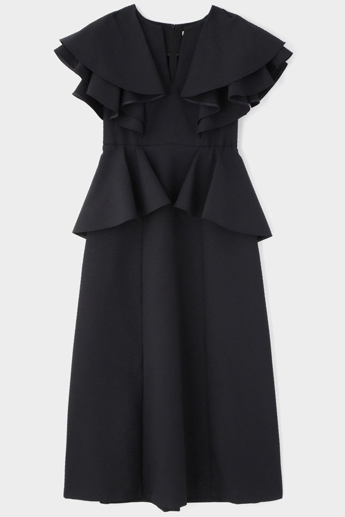 【ル フィル/LE PHIL】のジャカードワンピース インテリア・キッズ・メンズ・レディースファッション・服の通販 founy(ファニー) https://founy.com/ ファッション Fashion レディースファッション Fashion for Women ワンピース Dresses チュニック Tunic Tops & Dresses ジャカード／ジャガード Jacquard, Woven Pattern チュニック Tunic, Long Top ドレス Dress, One-Piece モチーフ Motif, Design Theme ラッフル Ruffle, Frill |ID: prp329100004345122 ipo3291000000035793111