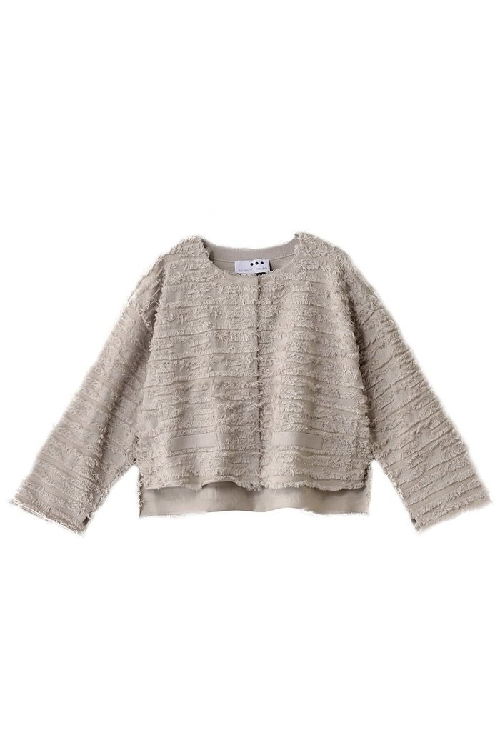 【スリー ドッツ/three dots】のフリンジセーター ジャケット インテリア・キッズ・メンズ・レディースファッション・服の通販 founy(ファニー) https://founy.com/ ファッション Fashion レディースファッション Fashion for Women アウター Coat / Outerwear Collection レディースジャケット・軽アウター Jackets おすすめ Recommended / Our Picks エレガント 上品 Elegant ジャケット Jacket, Outerwear スリーブ Sleeve, Long Sleeve / Short Sleeve セットアップ Set-Up, Coordinated Outfit フリンジ Fringe, Tassel リュクス Luxury, Elegant, High-End, Chic ロング Long, Long-Length |ID: prp329100004345131 ipo3291000000032918242