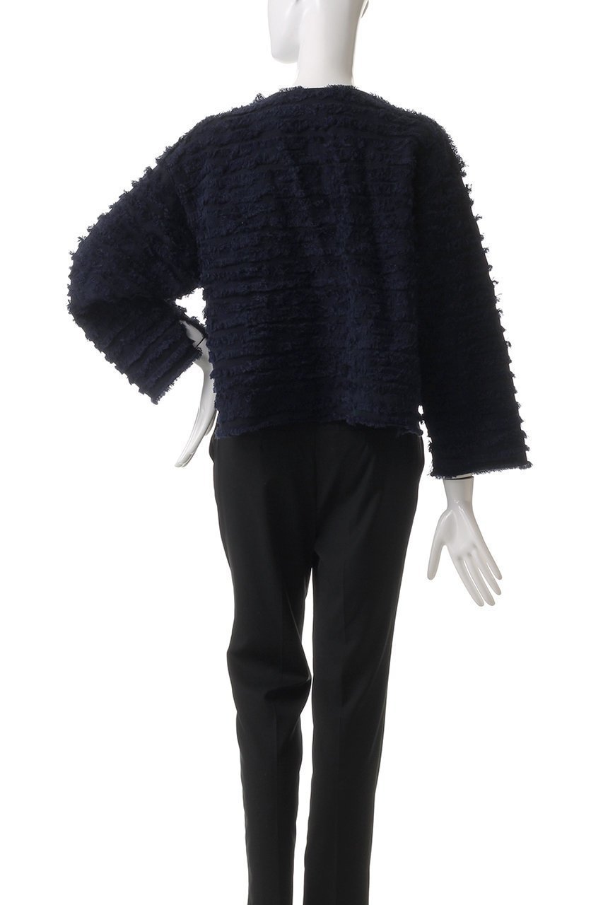 【スリー ドッツ/three dots】のフリンジセーター ジャケット 人気、トレンドファッション・服の通販 founy(ファニー) 　ファッション　Fashion　レディースファッション　Fashion for Women　アウター　Coat / Outerwear Collection　レディースジャケット・軽アウター　Jackets　おすすめ　Recommended / Our Picks　エレガント 上品　Elegant　ジャケット　Jacket, Outerwear　スリーブ　Sleeve, Long Sleeve / Short Sleeve　セットアップ　Set-Up, Coordinated Outfit　フリンジ　Fringe, Tassel　リュクス　Luxury, Elegant, High-End, Chic　ロング　Long, Long-Length　other-4|ID: prp329100004345131 ipo3291000000032918304