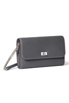 【ボナベンチュラ/BONAVENTURA】の【UNISEX】ベアトリーチェ ロングウォレット シュリンクレザー 人気、トレンドファッション・服の通販 founy(ファニー) ファッション Fashion レディースファッション Fashion for Women ミニ財布・二つ折り財布 Wallets & Card Cases ウォレット Wallet コーティング Coating, Coated Finish スクエア Square, Square Shape 財布 Wallet, Purse チェーン Chain, Chain Strap フォルム Silhouette, Form フラット Flat, Flat Shoes ポケット Pocket, Pocket Detail ユニセックス Unisex, Genderless エレガント 上品 Elegant iPhone アイフォーン iPhone thumbnail チャコールグレー|ID: prp329100004346201 ipo3291000000032785372