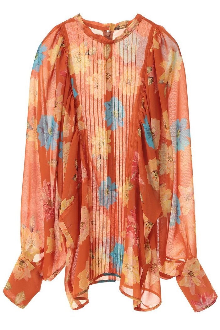 【マルティニーク/martinique】の【l heritage martinique】ヴィンテージフローラルプリントブラウス(セットアップ可) インテリア・キッズ・メンズ・レディースファッション・服の通販 founy(ファニー) https://founy.com/ ファッション Fashion レディースファッション Fashion for Women トップス・カットソー Cut & Sew Tops シャツ・ブラウス・オフィスカジュアル Elegant Blouses & Button-Ups ヴィンテージ Vintage Style ギャザー Gathered, Ruffled クラシック Classic, Timeless Style シフォン Chiffon, Lightweight Fabric スクエア Square, Square Shape スタンダード Standard, Basic スリーブ Sleeve, Long Sleeve / Short Sleeve セットアップ Set-Up, Coordinated Outfit デニム Denim, Jeans Material パターン Pattern, Design Print フロント Front, Front Design プリント Print, Printed Pattern プリーツ Pleats, Pleated ロング Long, Long-Length おすすめ Recommended / Our Picks |ID: prp329100004346206 ipo3291000000035731553