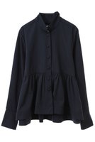 【マルティニーク/martinique】の【l heritage martinique】PL/CO高密度タフタスタンドカラーシャツ 人気、トレンドファッション・服の通販 founy(ファニー) ファッション Fashion レディースファッション Fashion for Women トップス・カットソー Cut & Sew Tops シャツ・ブラウス・オフィスカジュアル Elegant Blouses & Button-Ups エレガント 上品 Elegant ヴィンテージ Vintage Style コンパクト Compact, Small Size スタンダード Standard, Basic スリーブ Sleeve, Long Sleeve / Short Sleeve タイトスカート Pencil Skirt, Tight Skirt タフタ Taffeta, Structured Fabric バランス Balance, Style Balance ペプラム Peplum, Flared Hem ボトム Bottoms, Lower Wear ロング Long, Long-Length 再入荷 Restock / Back in Stock おすすめ Recommended / Our Picks セレモニー Ceremony |ID:prp329100004346209