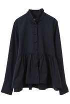 【マルティニーク/martinique】の【l heritage martinique】PL/CO高密度タフタスタンドカラーシャツ ネイビー|ID: prp329100004346209 ipo3291000000032705269