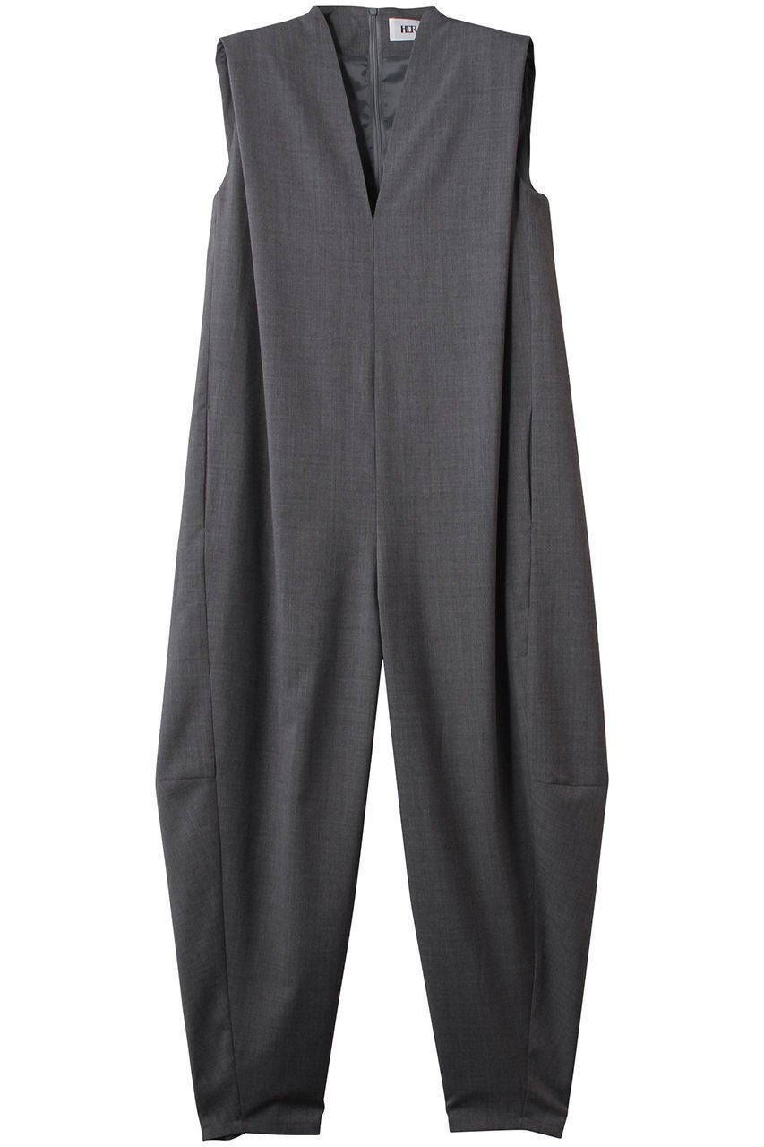 【ハー/HER.】のカーブシルエットオールインワン インテリア・キッズ・メンズ・レディースファッション・服の通販 founy(ファニー) 　ファッション　Fashion　レディースファッション　Fashion for Women　パンツ　Pants & Trousers　おすすめ　Recommended / Our Picks　インナー　Innerwear　セレモニー　Ceremony　再入荷　Restock / Back in Stock　グレー|ID: prp329100004347171 ipo3291000000032914875