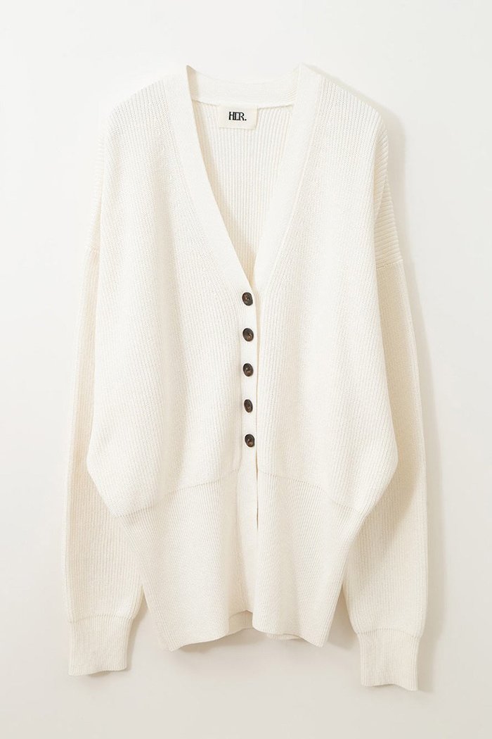 【ハー/HER.】のウエストマーク片畦カーディガン インテリア・キッズ・メンズ・レディースファッション・服の通販 founy(ファニー) https://founy.com/ ファッション Fashion レディースファッション Fashion for Women トップス・カットソー Cut & Sew Tops ニット Knit Tops & Sweaters カーディガン・羽織り Layered Style Cardigans カーディガン Cardigan, Knitwear フィット Fit, Slim Fit ブラウジング Blouson Silhouette, Cinched Waist ペプラム Peplum, Flared Hem 畦 Ribbed Knit |ID: prp329100004347174 ipo3291000000032955809