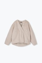 【レリル/lelill】のCOZYファーJK 人気、トレンドファッション・服の通販 founy(ファニー) ファッション Fashion レディースファッション WOMEN アウター Coat Outerwear コート Coats ショート Short ブルゾン Blouson NEW・新作・新着・新入荷 New Arrivals thumbnail オフホワイト|ID: prp329100004347176 ipo3291000000030347521