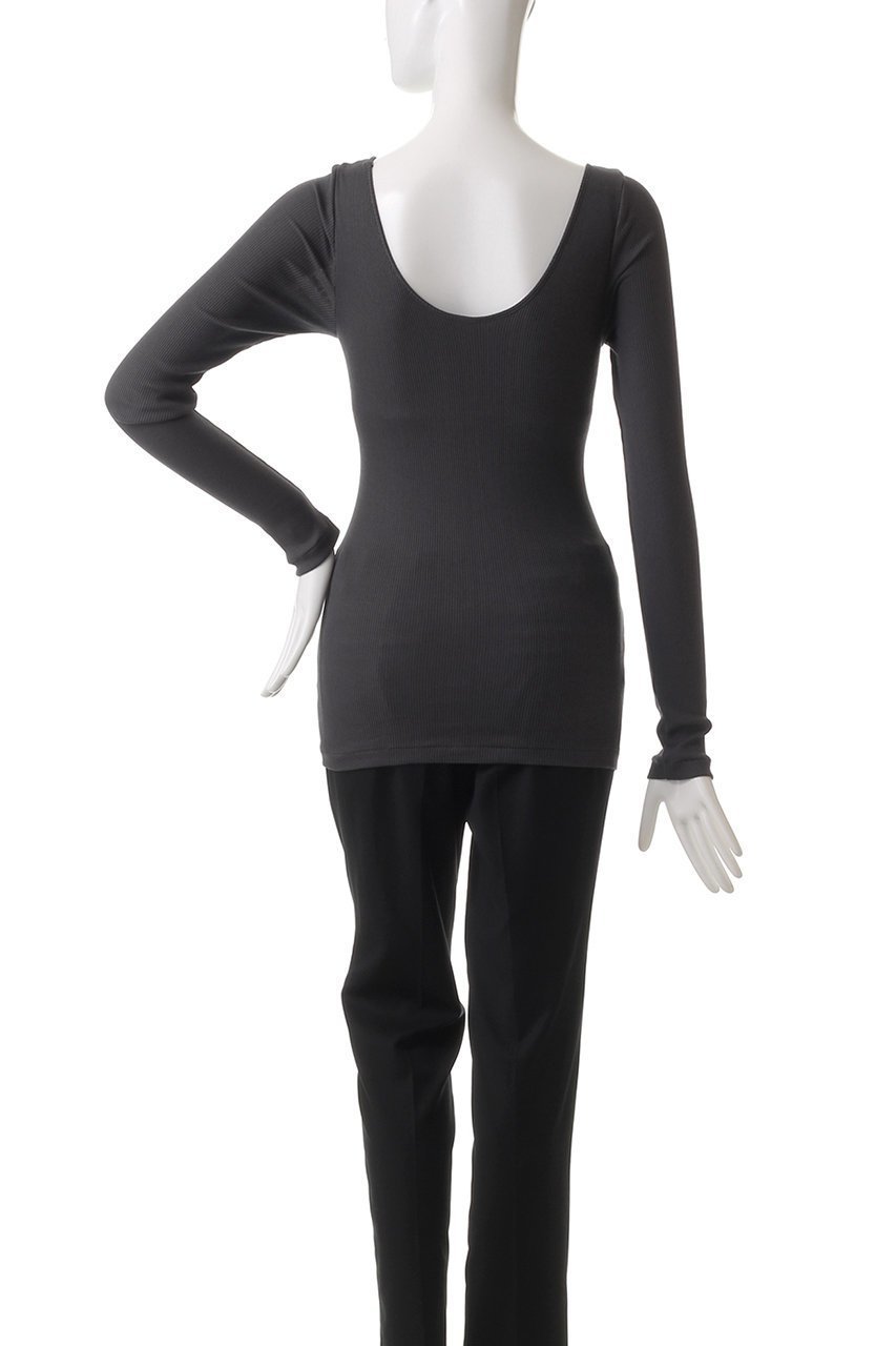 【グラフペーパー/Graphpaper】のAmerican Sea Island Cotton V Neck Innerwear/インナー 人気、トレンドファッション・服の通販 founy(ファニー) 　ファッション　Fashion　レディースファッション　Fashion for Women　トップス・カットソー　Cut & Sew Tops　シャツ・ブラウス・オフィスカジュアル　Elegant Blouses & Button-Ups　ロングTシャツ・Tシャツ　Longline T-Shirts & Tees　カットソー・ベーシックTシャツ　Cut-and-Sewn Tops / Stretch Tees & Basics　なめらか　Smooth, Silky Texture　インナー　Innerwear　スリーブ　Sleeve, Long Sleeve / Short Sleeve　リュクス　Luxury, Elegant, High-End, Chic　ロング　Long, Long-Length　other-4|ID: prp329100004347989 ipo3291000000032883720