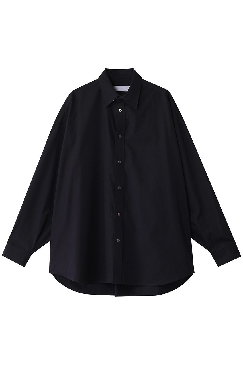 【グラフペーパー/Graphpaper】のHigh Count Broad L/S Oversized Regular Collar Shirt/シャツ インテリア・キッズ・メンズ・レディースファッション・服の通販 founy(ファニー) ファッション Fashion レディースファッション Fashion for Women トップス・カットソー Cut & Sew Tops シャツ・ブラウス・オフィスカジュアル Elegant Blouses & Button-Ups ショルダー Shoulder, Shoulder Strap スリーブ Sleeve, Long Sleeve / Short Sleeve ドロップ Drop Shoulder, Dropped Style ロング Long, Long-Length ネイビー|ID: prp329100004347990 ipo3291000000032874158