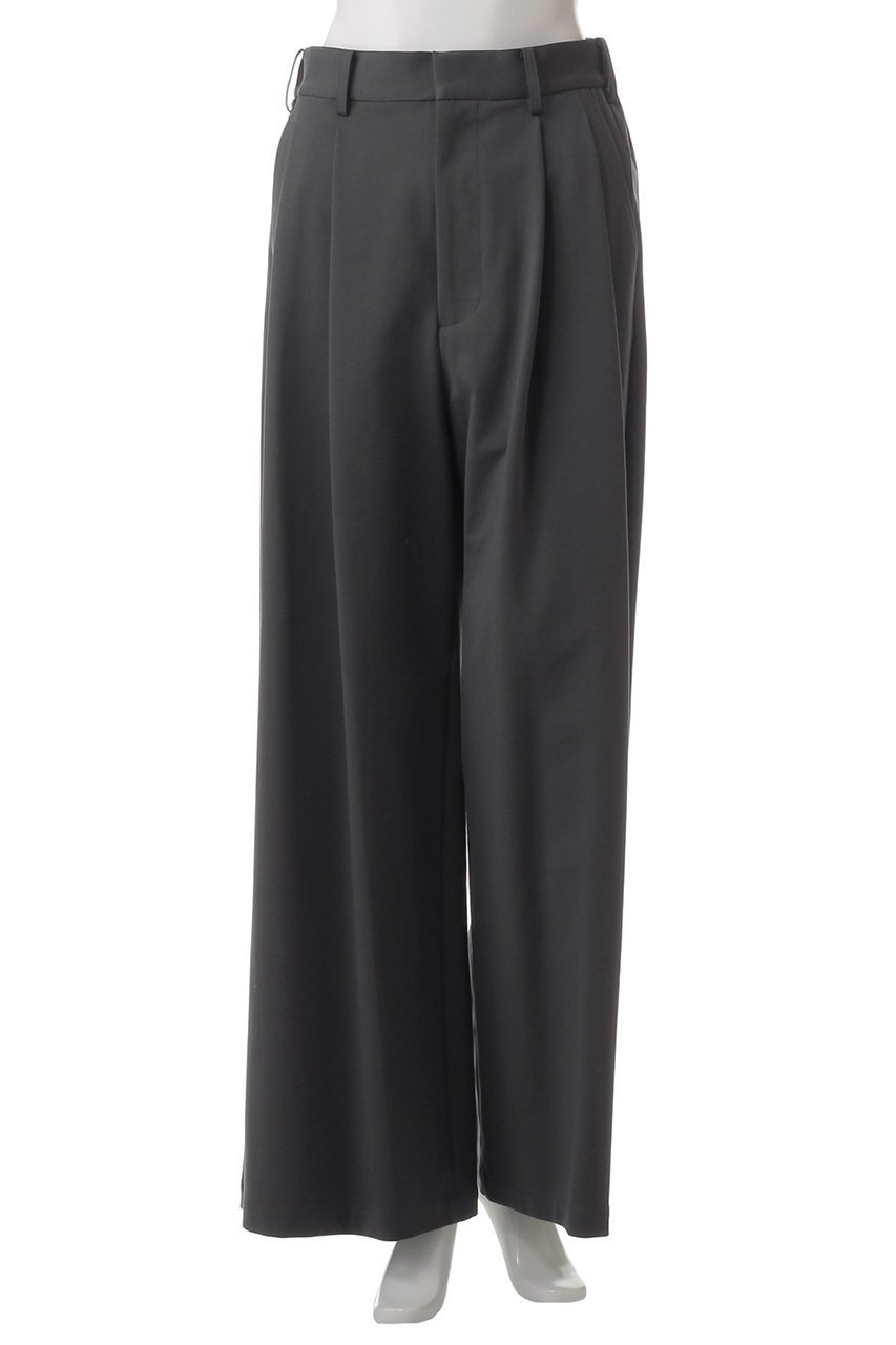 【グラフペーパー/Graphpaper】のCompact Ponte Wide Pants/パンツ 人気、トレンドファッション・服の通販 founy(ファニー) 　ファッション　Fashion　レディースファッション　Fashion for Women　パンツ　Pants & Trousers　フロント　Front, Front Design　ループ　Loop, Loop Knit　ロング　Long, Long-Length　ワイド　Wide, Wide Fit　other-2|ID: prp329100004347991 ipo3291000000032936548