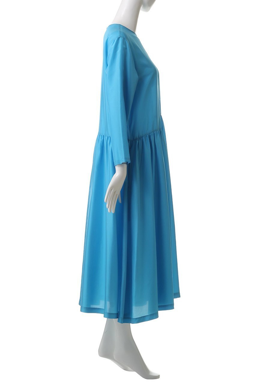 【ハウス オブ ロータス/HOUSE OF LOTUS】のシルクハブタエアシンメトリーワンピース 人気、トレンドファッション・服の通販 founy(ファニー) 　ファッション　Fashion　レディースファッション　Fashion for Women　ワンピース　Dresses　チュニック　Tunic Tops & Dresses　なめらか　Smooth, Silky Texture　アシンメトリー　Asymmetrical Style　エレガント 上品　Elegant　ギャザー　Gathered, Ruffled　シルク　Silk, 100% Silk　チュニック　Tunic, Long Top　フレア　Flare, Flared　ロング　Long, Long-Length　other-3|ID: prp329100004347993 ipo3291000000032874870