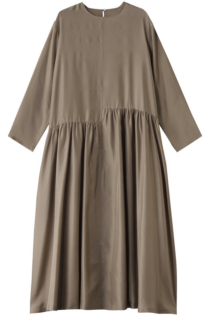 【ハウス オブ ロータス/HOUSE OF LOTUS】のシルクハブタエアシンメトリーワンピース インテリア・キッズ・メンズ・レディースファッション・服の通販 founy(ファニー) https://founy.com/ ファッション Fashion レディースファッション Fashion for Women ワンピース Dresses チュニック Tunic Tops & Dresses なめらか Smooth, Silky Texture アシンメトリー Asymmetrical Style エレガント 上品 Elegant ギャザー Gathered, Ruffled シルク Silk, 100% Silk チュニック Tunic, Long Top フレア Flare, Flared ロング Long, Long-Length |ID: prp329100004347993 ipo3291000000034952474