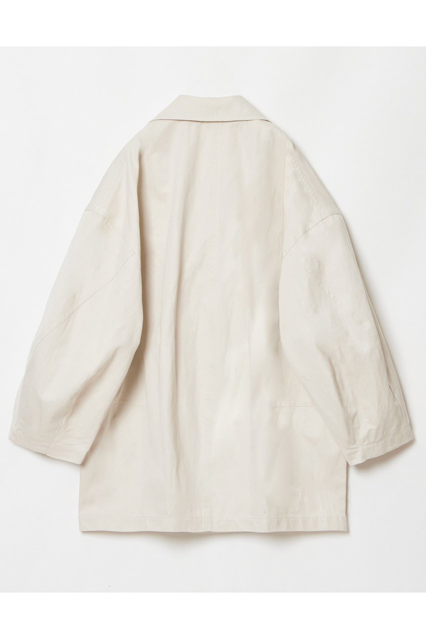 【ハウス オブ ロータス/HOUSE OF LOTUS】のスラブツイルフォルムジャコット 人気、トレンドファッション・服の通販 founy(ファニー) 　ファッション　Fashion　レディースファッション　Fashion for Women　アウター　Coat / Outerwear Collection　コート・ロングコート・ピーコート　Long Coats, Peacoats & More　オーガニック　Organic Cotton　カッティング　Cutting Detail　ショート　Short, Short Length　ジャケット　Jacket, Outerwear　ツイル　Twist, Twisted Detail　トレンド　Trend, Trending Now　フォルム　Silhouette, Form　フロント　Front, Front Design　エレガント 上品　Elegant　今季　This Season, Current Season　other-2|ID: prp329100004348002 ipo3291000000032930043