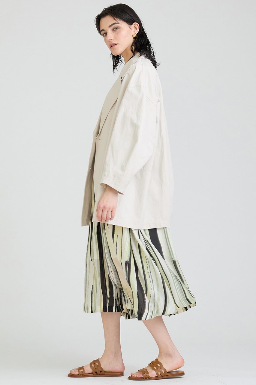 【ハウス オブ ロータス/HOUSE OF LOTUS】のスラブツイルフォルムジャコット 人気、トレンドファッション・服の通販 founy(ファニー) 　ファッション　Fashion　レディースファッション　Fashion for Women　アウター　Coat / Outerwear Collection　コート・ロングコート・ピーコート　Long Coats, Peacoats & More　オーガニック　Organic Cotton　カッティング　Cutting Detail　ショート　Short, Short Length　ジャケット　Jacket, Outerwear　ツイル　Twist, Twisted Detail　トレンド　Trend, Trending Now　フォルム　Silhouette, Form　フロント　Front, Front Design　エレガント 上品　Elegant　今季　This Season, Current Season　other-6|ID: prp329100004348002 ipo3291000000032930078