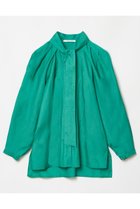 【ハウス オブ ロータス/HOUSE OF LOTUS】のダスティーツイルフォルムスリーブブラウス 人気、トレンドファッション・服の通販 founy(ファニー) ファッション Fashion レディースファッション Fashion for Women トップス・カットソー Cut & Sew Tops シャツ・ブラウス・オフィスカジュアル Elegant Blouses & Button-Ups コンパクト Compact, Small Size スリーブ Sleeve, Long Sleeve / Short Sleeve ロング Long, Long-Length ヴィンテージ Vintage Style thumbnail グリーン|ID: prp329100004348006 ipo3291000000034952424