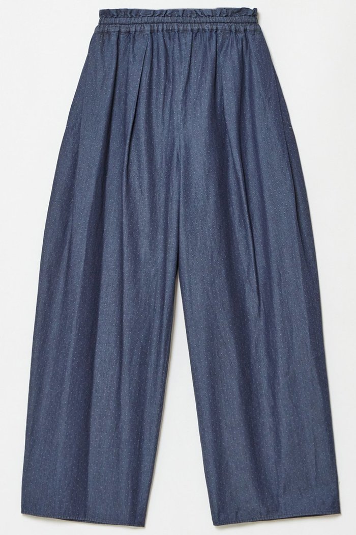 【ハウス オブ ロータス/HOUSE OF LOTUS】のデニムドビータックパンツ インテリア・キッズ・メンズ・レディースファッション・服の通販 founy(ファニー) https://founy.com/ ファッション Fashion レディースファッション Fashion for Women パンツ Pants & Trousers デニムパンツ・ジーンズ・美脚デニム Denim Jeans & Pants イタリア Italy インディゴ Indigo Denim デニム Denim, Jeans Material フロント Front, Front Design ボックス Boxy, Box Shape リラックス Relax, Relaxed Fit エレガント 上品 Elegant |ID: prp329100004348007 ipo3291000000034952433