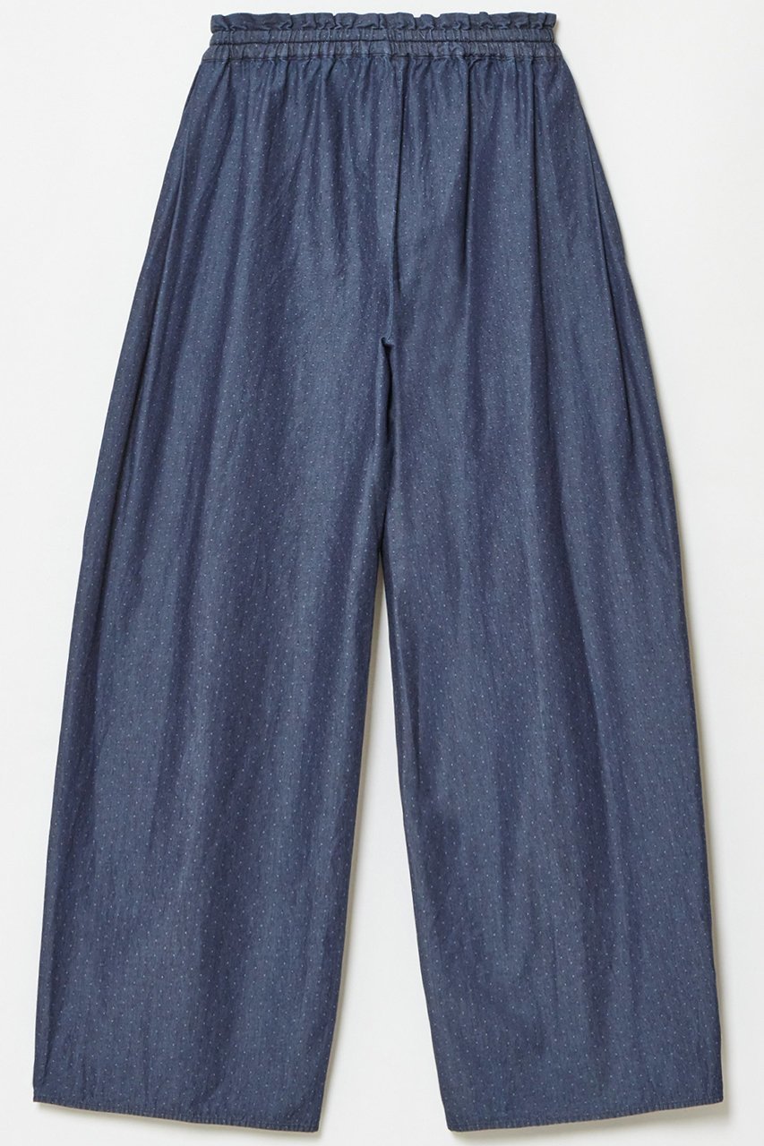 【ハウス オブ ロータス/HOUSE OF LOTUS】のデニムドビータックパンツ 人気、トレンドファッション・服の通販 founy(ファニー) 　ファッション　Fashion　レディースファッション　Fashion for Women　パンツ　Pants & Trousers　デニムパンツ・ジーンズ・美脚デニム　Denim Jeans & Pants　イタリア　Italy　インディゴ　Indigo Denim　デニム　Denim, Jeans Material　フロント　Front, Front Design　ボックス　Boxy, Box Shape　リラックス　Relax, Relaxed Fit　エレガント 上品　Elegant　other-2|ID: prp329100004348007 ipo3291000000034952437