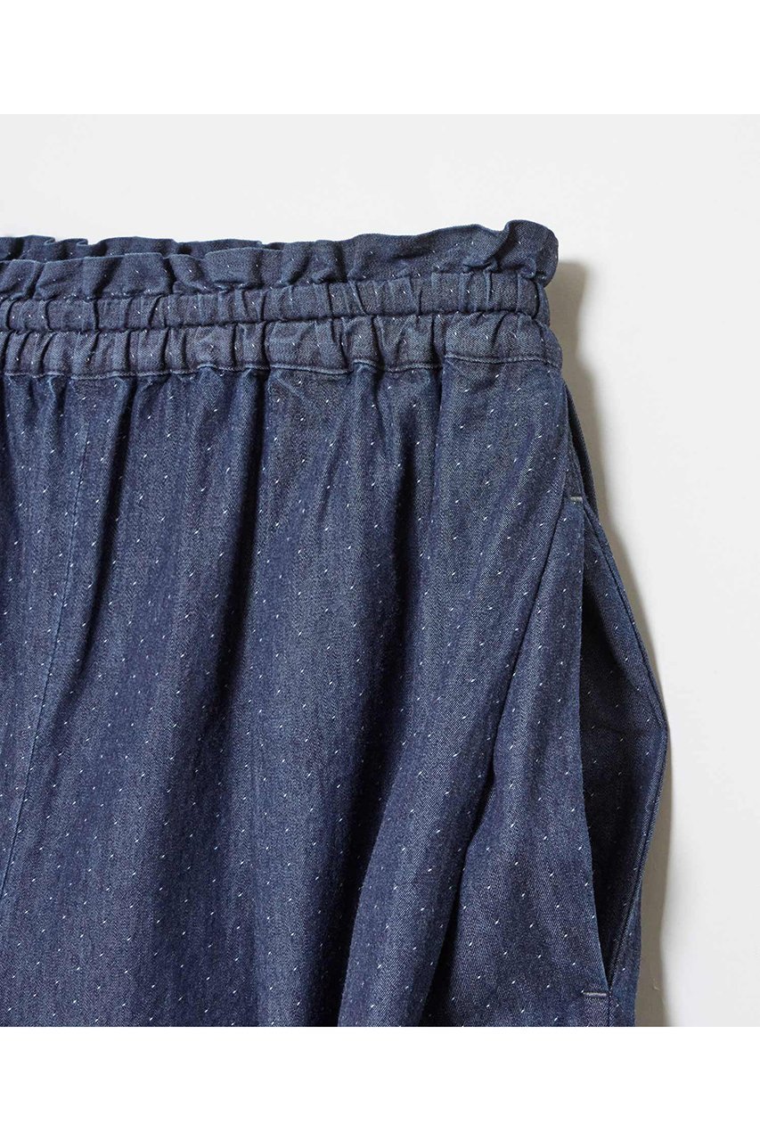 【ハウス オブ ロータス/HOUSE OF LOTUS】のデニムドビータックパンツ 人気、トレンドファッション・服の通販 founy(ファニー) 　ファッション　Fashion　レディースファッション　Fashion for Women　パンツ　Pants & Trousers　デニムパンツ・ジーンズ・美脚デニム　Denim Jeans & Pants　イタリア　Italy　インディゴ　Indigo Denim　デニム　Denim, Jeans Material　フロント　Front, Front Design　ボックス　Boxy, Box Shape　リラックス　Relax, Relaxed Fit　エレガント 上品　Elegant　other-3|ID: prp329100004348007 ipo3291000000034952438