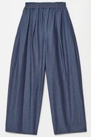 【ハウス オブ ロータス/HOUSE OF LOTUS】のデニムドビータックパンツ 人気、トレンドファッション・服の通販 founy(ファニー) ファッション Fashion レディースファッション Fashion for Women パンツ Pants & Trousers デニムパンツ・ジーンズ・美脚デニム Denim Jeans & Pants イタリア Italy インディゴ Indigo Denim デニム Denim, Jeans Material フロント Front, Front Design ボックス Boxy, Box Shape リラックス Relax, Relaxed Fit エレガント 上品 Elegant |ID:prp329100004348007