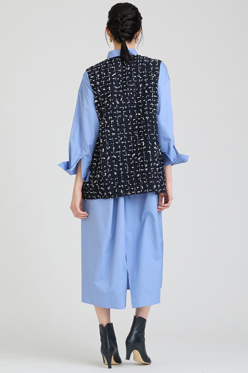 【ハウス オブ ロータス/HOUSE OF LOTUS】のフラッグモールファンシーサイドタックジレ 人気、トレンドファッション・服の通販 founy(ファニー) 　ファッション　Fashion　レディースファッション　Ladies' Fashion Online　アウター　Coat Outerwear　ジャケット　Jackets　インナー　Inner　シンプル　Simple　ジャケット　Jacket　フォルム　Form　ベスト　Vest　ボトム　Bottom　再入荷　Restock/Back In Stock/Re Arrival　別注　Special Order　other-3|ID: prp329100004348009 ipo3291000000032629930