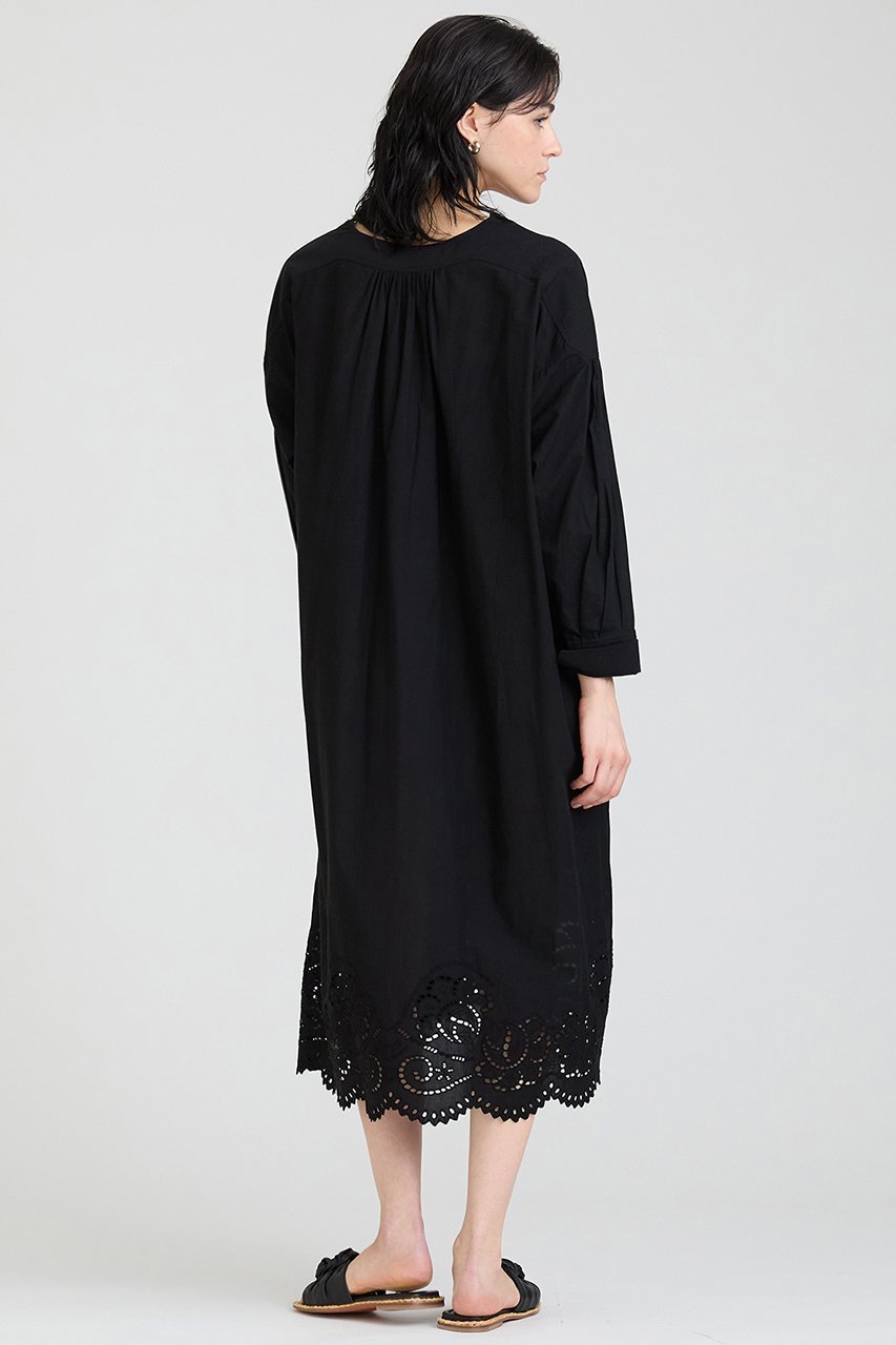 【ハウス オブ ロータス/HOUSE OF LOTUS】のシフリーロングワンピース 人気、トレンドファッション・服の通販 founy(ファニー) 　ファッション　Fashion　レディースファッション　Fashion for Women　ワンピース　Dresses　チュニック　Tunic Tops & Dresses　スカラップ　Scallop, Scalloped Edge　チュニック　Tunic, Long Top　フラワー　Flower, Floral　モチーフ　Motif, Design Theme　ロング　Long, Long-Length　エレガント 上品　Elegant　other-7|ID: prp329100004348010 ipo3291000000032878780