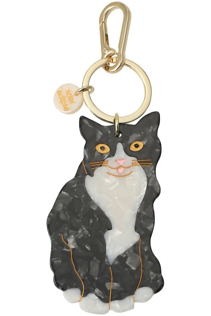 【ソーラーエクリプス/Solar Eclipse】のTuxedo Cat バッグチャーム インテリア・キッズ・メンズ・レディースファッション・服の通販 founy(ファニー) https://founy.com/ ファッション Fashion レディースファッション WOMEN チャーム Charm ラップ Wrap 再入荷 Restock/Back In Stock/Re Arrival |ID: prp329100004348030 ipo3291000000030357551