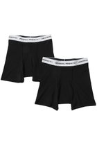【ユニバーサルプロダクツ/UNIVERSAL PRODUCTS / MEN】の【MEN】2P BOXER SHORTS/ボクサーショーツ BLACK|ID: prp329100004348032 ipo3291000000036240325