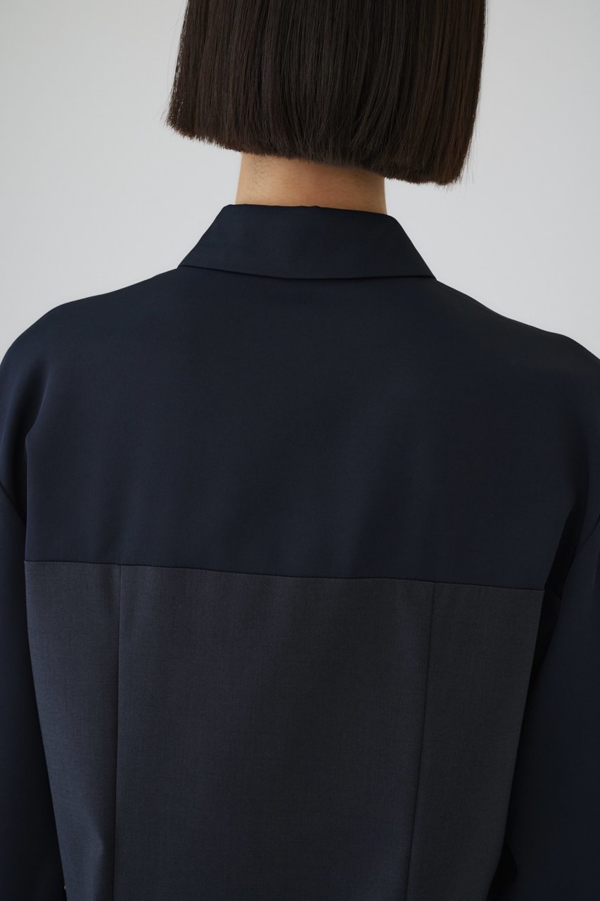 【リムアーク/RIM.ARK】のUrban shirt OP/ワンピース 人気、トレンドファッション・服の通販 founy(ファニー) 　ファッション　Fashion　レディースファッション　Fashion for Women　ワンピース　Dresses　チュニック　Tunic Tops & Dresses　スニーカー　Sneakers, Trainers　チュニック　Tunic, Long Top　ツイル　Twist, Twisted Detail　ドッキング　Docking, Mixed Material　バランス　Balance, Style Balance　ビスチェ　Bustier, Corset Top　ロング　Long, Long-Length　other-7|ID: prp329100004348040 ipo3291000000034969424