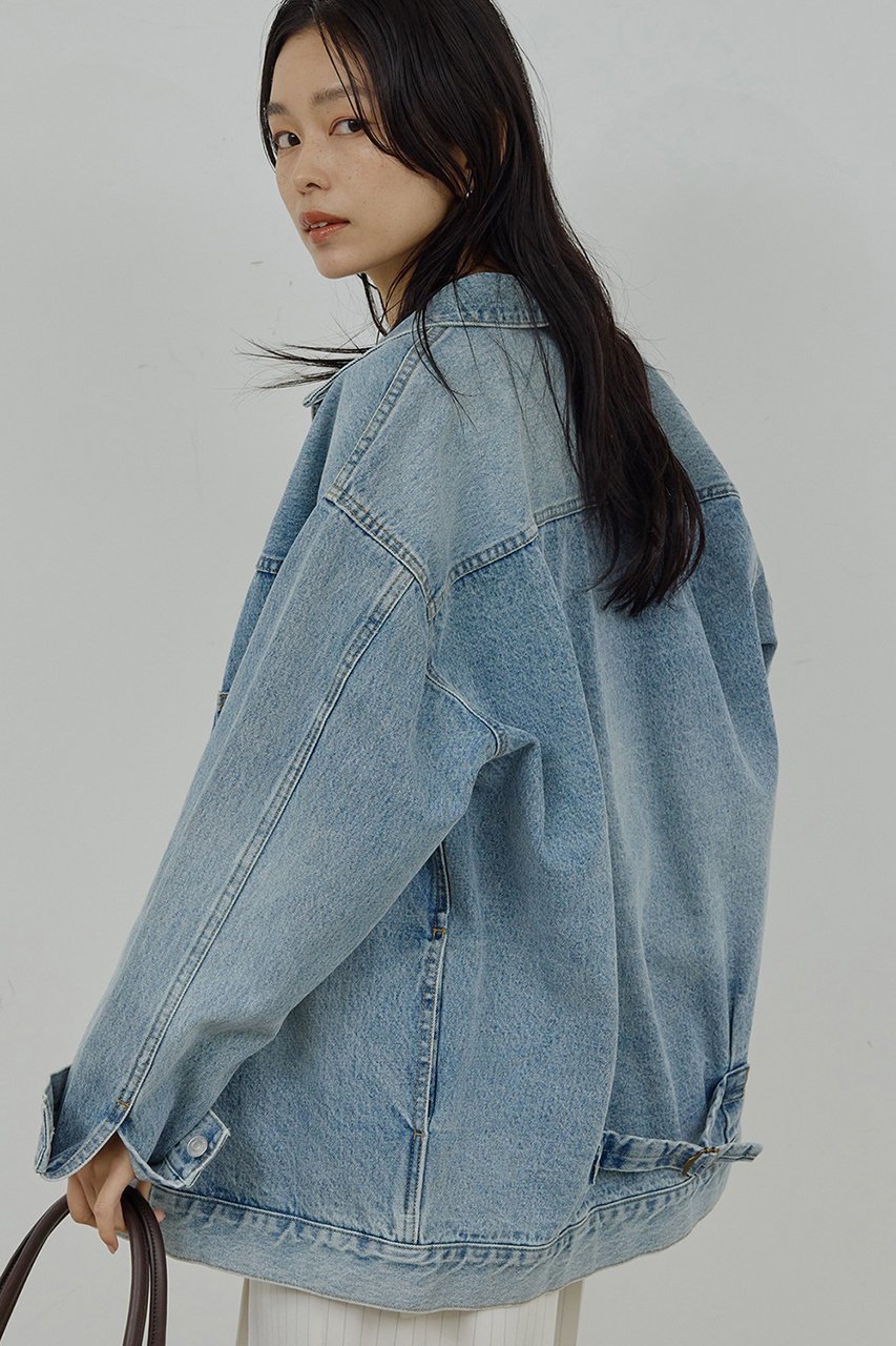 【ガリャルダガランテ/GALLARDAGALANTE】のオーバーGジャン 人気、トレンドファッション・服の通販 founy(ファニー) 　ファッション　Fashion　レディースファッション　Fashion for Women　アウター　Coat / Outerwear Collection　レディースジャケット・軽アウター　Jackets　おすすめ　Recommended / Our Picks　インディゴ　Indigo Denim　ジャケット　Jacket, Outerwear　デニム　Denim, Jeans Material　レース　Lace, Lace Fabric　春　Spring　other-8|ID: prp329100004348044 ipo3291000000035494798