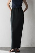 【エッセン ロートレアモン/ESSEN LAUTREAMONT】のトリアセスキューバニットタイトスカート 人気、トレンドファッション・服の通販 founy(ファニー) ファッション Fashion レディースファッション Ladies' Fashion Online スカート Skirt ロングスカート Long Skirt シンプル Simple ジャージ Jersey ロング Long 再入荷 Restock/Back In Stock/Re Arrival thumbnail ブラック|ID: prp329100004348055 ipo3291000000032648602