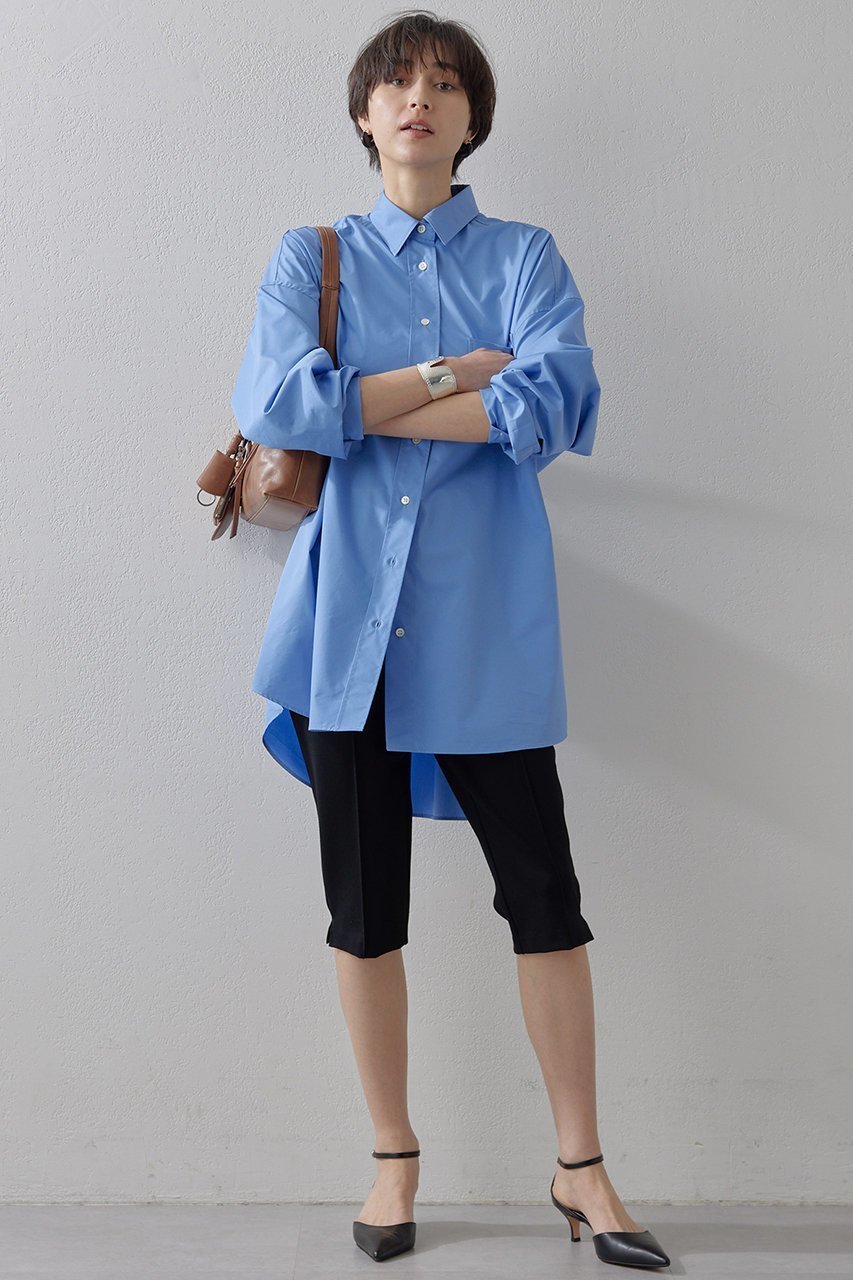 【ウィムガゼット/Whim Gazette】のロゴシシュウオーバーシャツ 人気、トレンドファッション・服の通販 founy(ファニー) 　ファッション　Fashion　レディースファッション　Fashion for Women　トップス・カットソー　Cut & Sew Tops　シャツ・ブラウス・オフィスカジュアル　Elegant Blouses & Button-Ups　スリーブ　Sleeve, Long Sleeve / Short Sleeve　ポケット　Pocket, Pocket Detail　ロング　Long, Long-Length　other-6|ID: prp329100004348062 ipo3291000000036071744