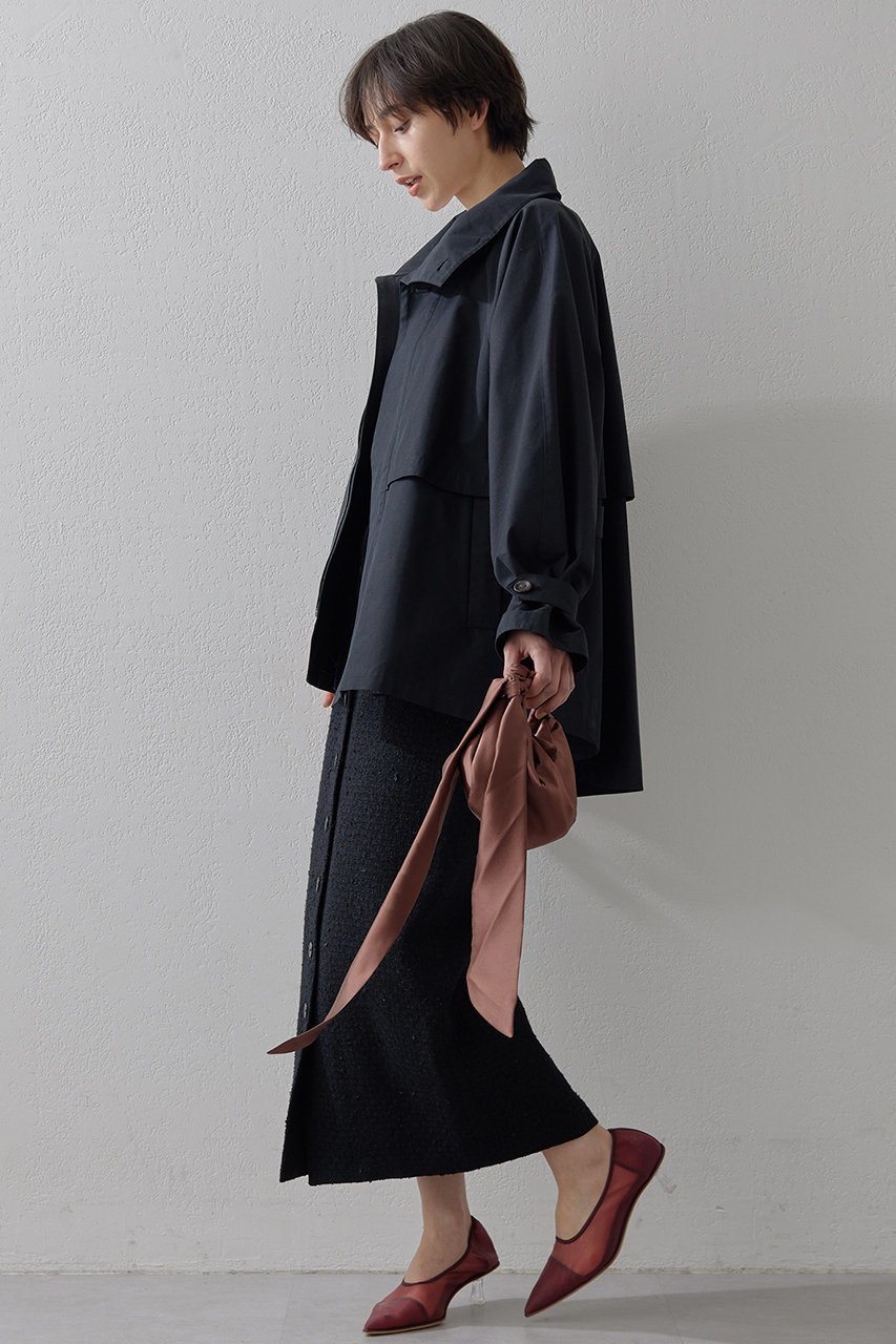 【ウィムガゼット/Whim Gazette】の【THE PAUSE】トレンチブルゾン 人気、トレンドファッション・服の通販 founy(ファニー) 　ファッション　Fashion　レディースファッション　Fashion for Women　アウター　Coat / Outerwear Collection　コート・ロングコート・ピーコート　Long Coats, Peacoats & More　ブルゾンジャケット・スポーティアウター　Blouson Jackets　ショート　Short, Short Length　スタイリッシュ　Stylish, Fashionable　トレンチ　Trench, Trench Coat　バランス　Balance, Style Balance　ブルゾン　Blouson, Bomber Jacket　ミドル　Middle Length, Mid Height　冬　Winter / This Winter　other-3|ID: prp329100004348064 ipo3291000000032929664