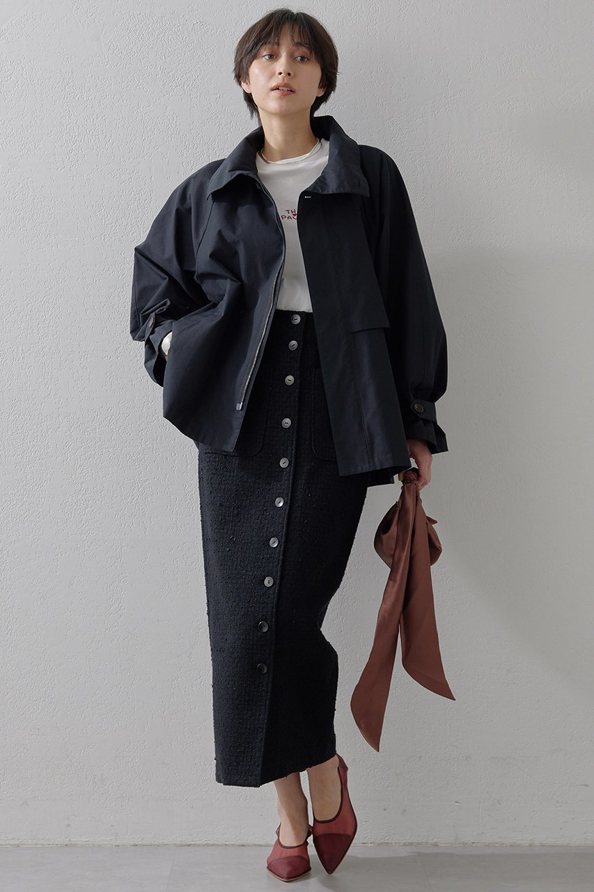 【ウィムガゼット/Whim Gazette】の【THE PAUSE】トレンチブルゾン 人気、トレンドファッション・服の通販 founy(ファニー) 　ファッション　Fashion　レディースファッション　Fashion for Women　アウター　Coat / Outerwear Collection　コート・ロングコート・ピーコート　Long Coats, Peacoats & More　ブルゾンジャケット・スポーティアウター　Blouson Jackets　ショート　Short, Short Length　スタイリッシュ　Stylish, Fashionable　トレンチ　Trench, Trench Coat　バランス　Balance, Style Balance　ブルゾン　Blouson, Bomber Jacket　ミドル　Middle Length, Mid Height　冬　Winter / This Winter　other-6|ID: prp329100004348064 ipo3291000000032929691