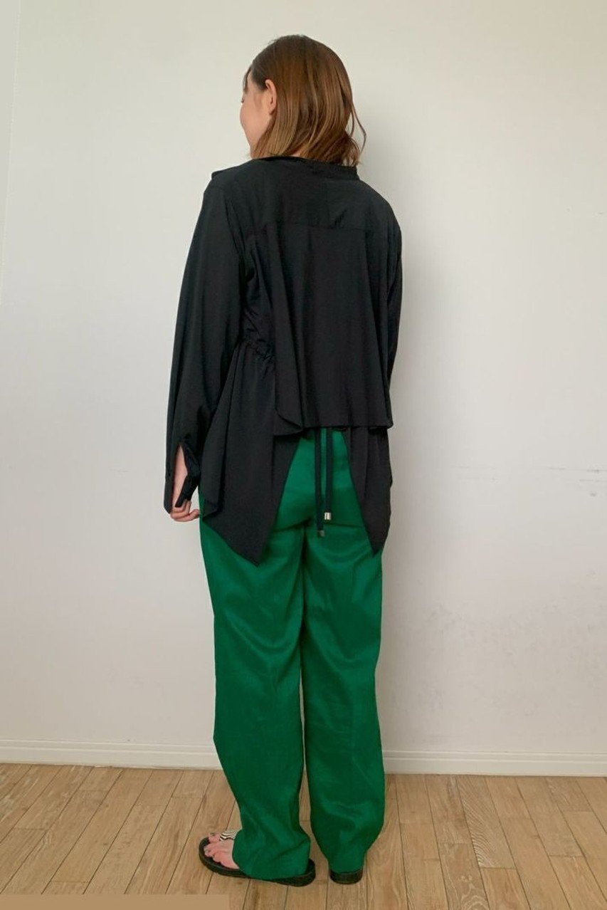 【レリル/lelill】のバックフラップシアー長袖シャツ 人気、トレンドファッション・服の通販 founy(ファニー) 　ファッション　Fashion　レディースファッション　Fashion for Women　トップス・カットソー　Cut & Sew Tops　シャツ・ブラウス・オフィスカジュアル　Elegant Blouses & Button-Ups　バッグ　Bags　おすすめ　Recommended / Our Picks　インナー　Innerwear　スリーブ　Sleeve, Long Sleeve / Short Sleeve　フラップ　Flap, Flap Pocket　ロング　Long, Long-Length　夏　Summer　長袖　Long Sleeve, Full Sleeve　other-6|ID: prp329100004349087 ipo3291000000032851598