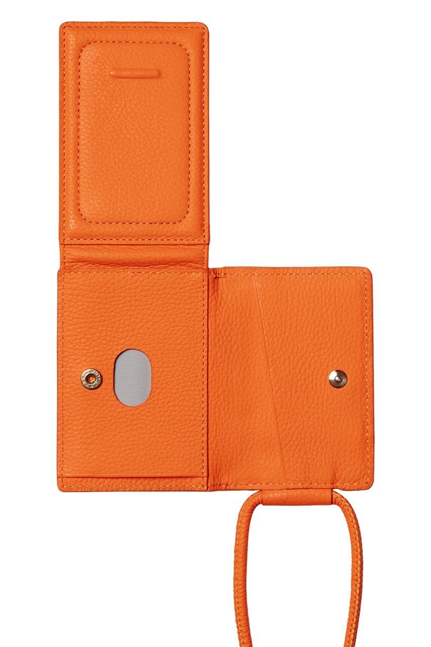 【オブジェクツアイオー/objcts.io】のショルダーストラップ付ウォレット(iPhoneアクセサリー) インテリア・キッズ・メンズ・レディースファッション・服の通販 founy(ファニー) 　ファッション　Fashion　レディースファッション　Fashion for Women　iPhone アイフォーン　iPhone　ユニセックス　Unisex, Genderless　アクセサリー　Fashion Accessories　ウォレット　Wallet　コイン　Coin, Coin Design　ポケット　Pocket, Pocket Detail　ラップ　Wrap, Wrap Design　パンプキン|ID: prp329100004349101 ipo3291000000035390119