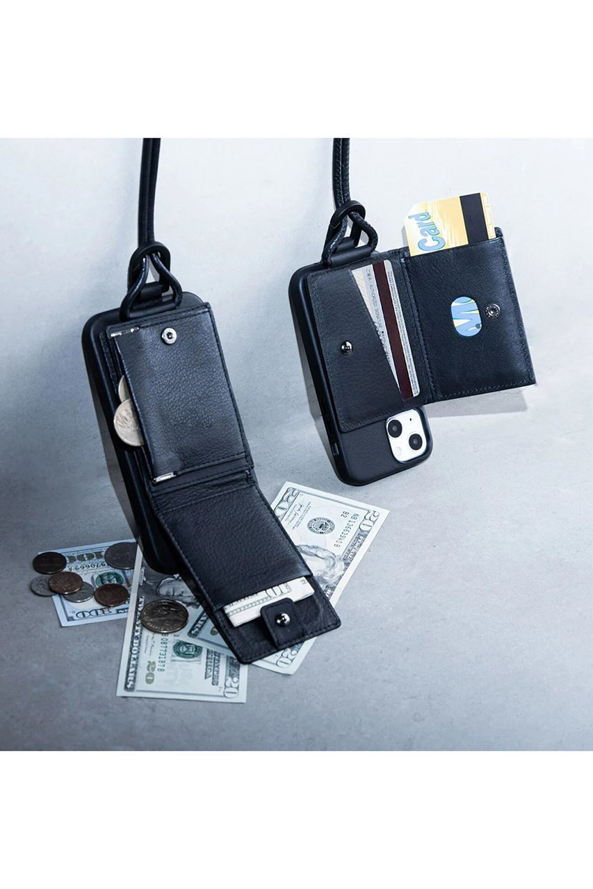 【オブジェクツアイオー/objcts.io】のショルダーストラップ付ウォレット(iPhoneアクセサリー) 人気、トレンドファッション・服の通販 founy(ファニー) 　ファッション　Fashion　レディースファッション　Fashion for Women　iPhone アイフォーン　iPhone　ユニセックス　Unisex, Genderless　アクセサリー　Fashion Accessories　ウォレット　Wallet　コイン　Coin, Coin Design　ポケット　Pocket, Pocket Detail　ラップ　Wrap, Wrap Design　other-4|ID: prp329100004349101 ipo3291000000035434634