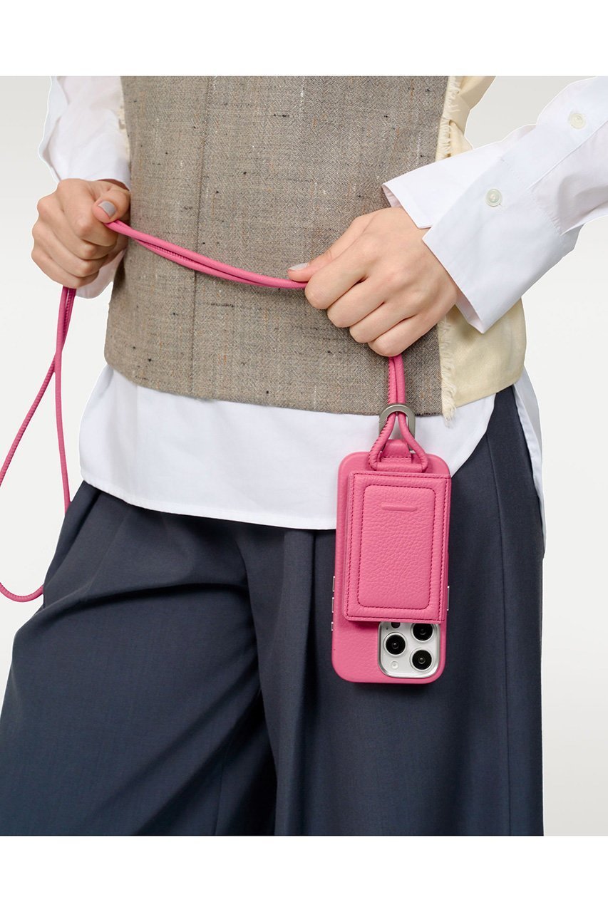 【オブジェクツアイオー/objcts.io】のショルダーストラップ付ウォレット(iPhoneアクセサリー) 人気、トレンドファッション・服の通販 founy(ファニー) 　ファッション　Fashion　レディースファッション　Fashion for Women　iPhone アイフォーン　iPhone　ユニセックス　Unisex, Genderless　アクセサリー　Fashion Accessories　ウォレット　Wallet　コイン　Coin, Coin Design　ポケット　Pocket, Pocket Detail　ラップ　Wrap, Wrap Design　other-5|ID: prp329100004349101 ipo3291000000035434636