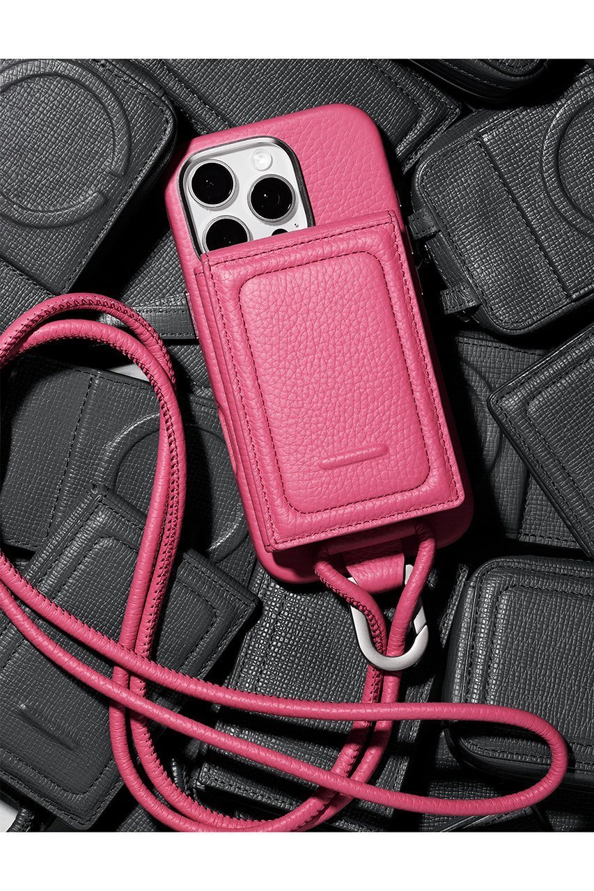 【オブジェクツアイオー/objcts.io】のショルダーストラップ付ウォレット(iPhoneアクセサリー) 人気、トレンドファッション・服の通販 founy(ファニー) 　ファッション　Fashion　レディースファッション　Fashion for Women　iPhone アイフォーン　iPhone　ユニセックス　Unisex, Genderless　アクセサリー　Fashion Accessories　ウォレット　Wallet　コイン　Coin, Coin Design　ポケット　Pocket, Pocket Detail　ラップ　Wrap, Wrap Design　other-6|ID: prp329100004349101 ipo3291000000035434637