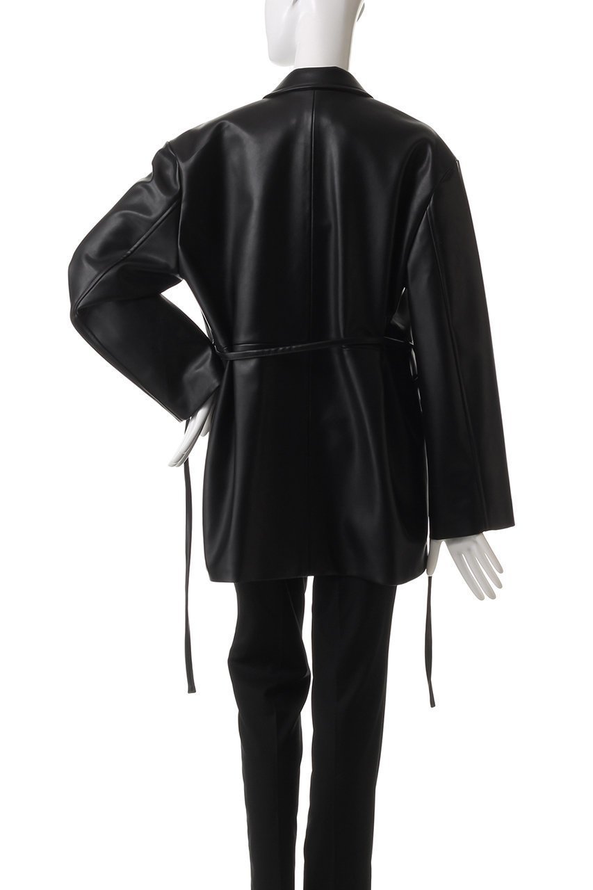【マノフ/MANOF】のFAUX LEATHER JACKET/コート 人気、トレンドファッション・服の通販 founy(ファニー) 　ファッション　Fashion　レディースファッション　Fashion for Women　アウター　Coat / Outerwear Collection　コート・ロングコート・ピーコート　Long Coats, Peacoats & More　レディースジャケット・軽アウター　Jackets　ジャケット　Jacket, Outerwear　トレンド　Trend, Trending Now　フェイクレザー　Faux Leather, PU Leather　ポケット　Pocket, Pocket Detail　other-4|ID: prp329100004349111 ipo3291000000032919794