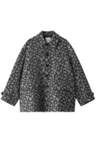 【クラネ/CLANE】のLINEN LEOPARD JACKET/ジャケット BLACK|ID: prp329100004349113 ipo3291000000032920057