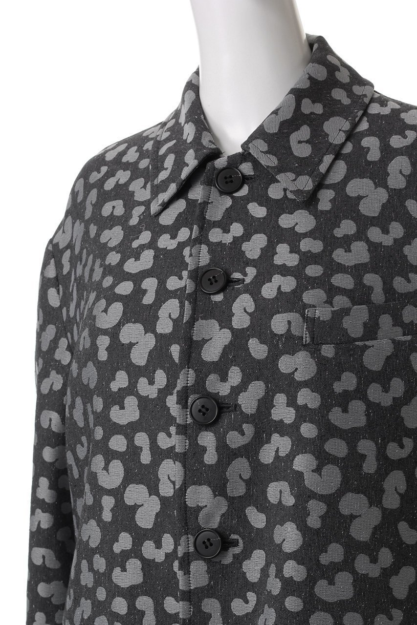 【クラネ/CLANE】のLINEN LEOPARD JACKET/ジャケット 人気、トレンドファッション・服の通販 founy(ファニー) 　ファッション　Fashion　レディースファッション　Fashion for Women　アウター　Coat / Outerwear Collection　レディースジャケット・軽アウター　Jackets　ジャカード／ジャガード　Jacquard, Woven Pattern　ジャケット　Jacket, Outerwear　フラップ　Flap, Flap Pocket　ポケット　Pocket, Pocket Detail　マニッシュ　Mannish, Boyish　レオパード　Leopard, Animal Print　other-5|ID: prp329100004349113 ipo3291000000032920086