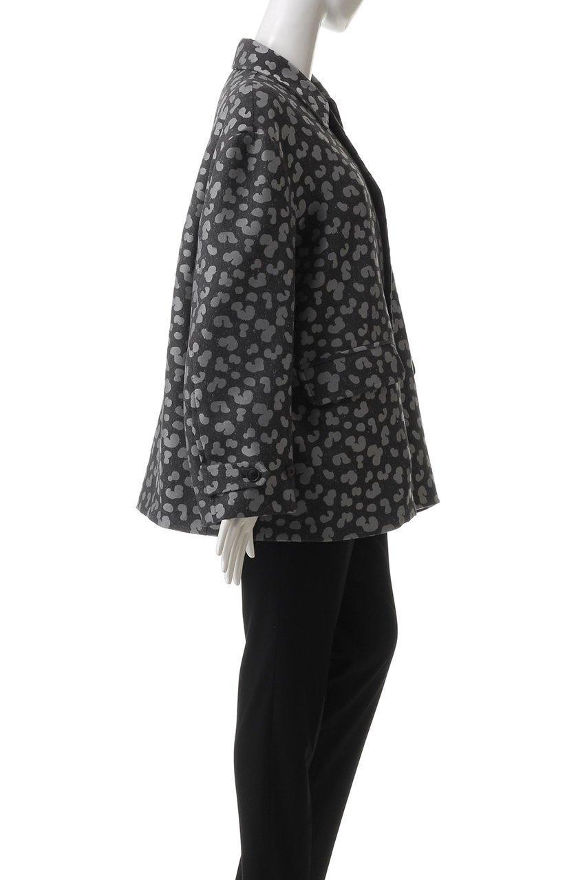 【クラネ/CLANE】のLINEN LEOPARD JACKET/ジャケット 人気、トレンドファッション・服の通販 founy(ファニー) 　ファッション　Fashion　レディースファッション　Fashion for Women　アウター　Coat / Outerwear Collection　レディースジャケット・軽アウター　Jackets　ジャカード／ジャガード　Jacquard, Woven Pattern　ジャケット　Jacket, Outerwear　フラップ　Flap, Flap Pocket　ポケット　Pocket, Pocket Detail　マニッシュ　Mannish, Boyish　レオパード　Leopard, Animal Print　other-3|ID: prp329100004349113 ipo3291000000035552004