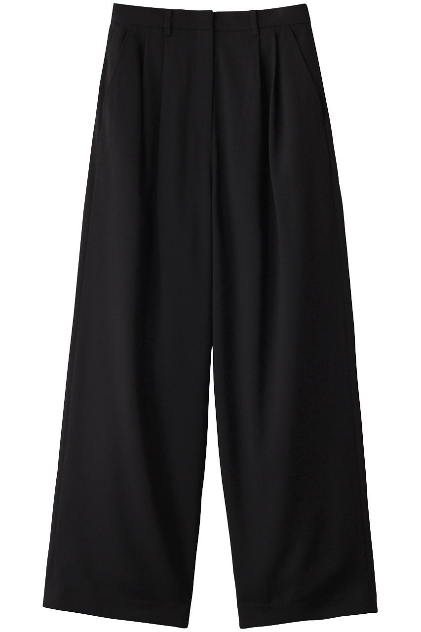 【クラネ/CLANE】のBASIC TUCK PANTS/パンツ インテリア・キッズ・メンズ・レディースファッション・服の通販 founy(ファニー) 　ファッション　Fashion　レディースファッション　Fashion for Women　パンツ　Pants & Trousers　トレンド　Trend, Trending Now　リラックス　Relax, Relaxed Fit　定番　Standard, Basic Item　BLACK|ID: prp329100004349116 ipo3291000000032936657