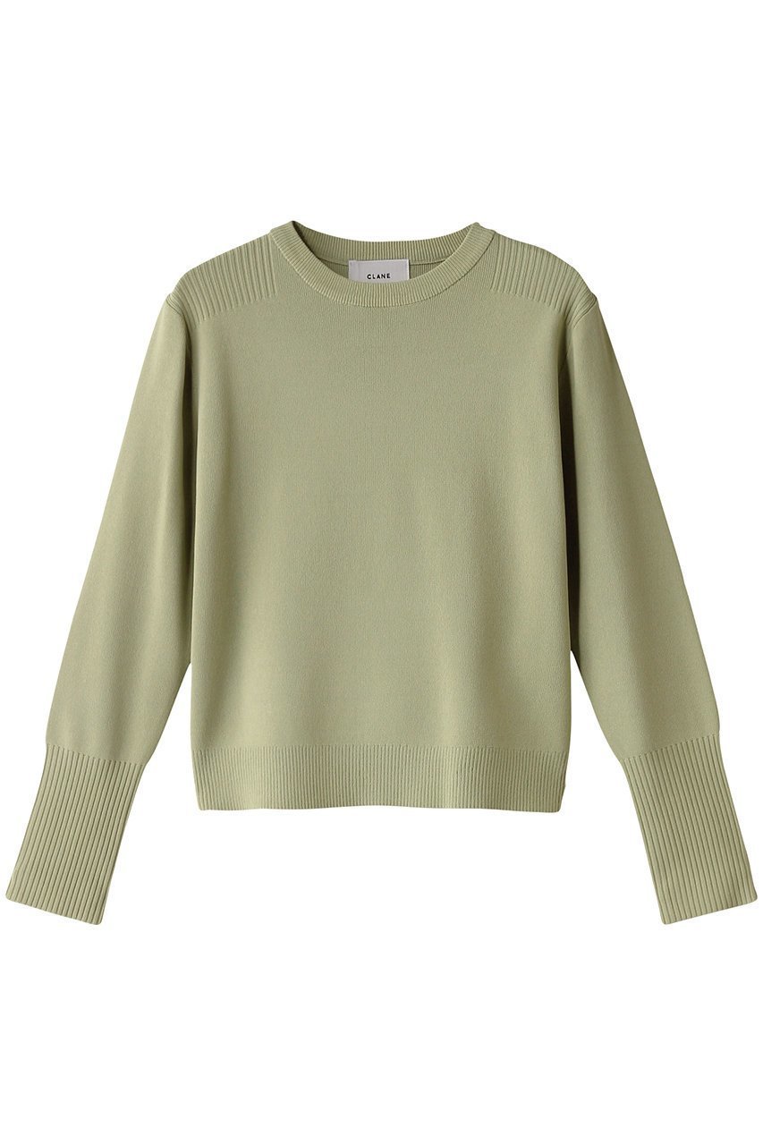 【クラネ/CLANE】のBASIC COMPACT KNIT TOPS/ニット インテリア・キッズ・メンズ・レディースファッション・服の通販 founy(ファニー) 　ファッション　Fashion　レディースファッション　Fashion for Women　トップス・カットソー　Cut & Sew Tops　ニット　Knit Tops & Sweaters　カジュアルプルオーバー・ニットトップス　Pullovers & Knit Tops / Casual Pullovers　インナー　Innerwear　コンパクト　Compact, Small Size　ベーシック　Basic, Essential　ボトム　Bottoms, Lower Wear　MINT|ID: prp329100004349117 ipo3291000000032955630