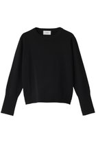 【クラネ/CLANE】のBASIC COMPACT KNIT TOPS/ニット 人気、トレンドファッション・服の通販 founy(ファニー) ファッション Fashion レディースファッション Fashion for Women トップス・カットソー Cut & Sew Tops ニット Knit Tops & Sweaters カジュアルプルオーバー・ニットトップス Pullovers & Knit Tops / Casual Pullovers インナー Innerwear コンパクト Compact, Small Size ベーシック Basic, Essential ボトム Bottoms, Lower Wear thumbnail BLACK|ID: prp329100004349117 ipo3291000000032955635