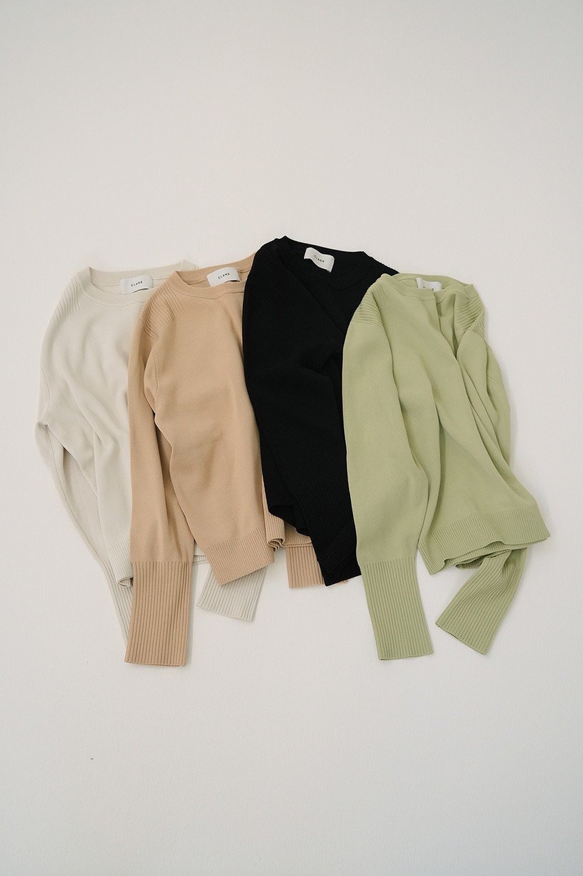 【クラネ/CLANE】のBASIC COMPACT KNIT TOPS/ニット 人気、トレンドファッション・服の通販 founy(ファニー) ファッション Fashion レディースファッション Fashion for Women トップス・カットソー Cut & Sew Tops ニット Knit Tops & Sweaters カジュアルプルオーバー・ニットトップス Pullovers & Knit Tops / Casual Pullovers インナー Innerwear コンパクト Compact, Small Size ベーシック Basic, Essential ボトム Bottoms, Lower Wear other-6|ID: prp329100004349117 ipo3291000000035544212