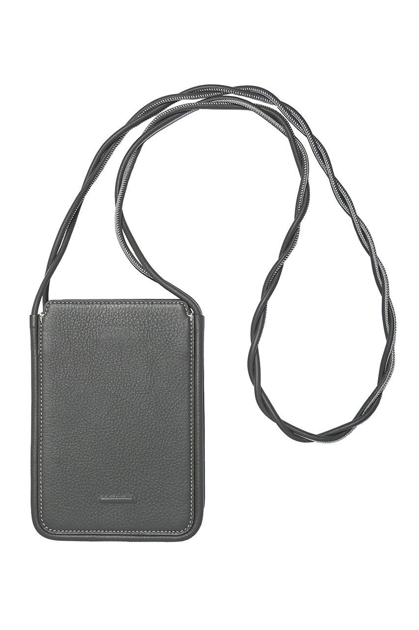 【オブジェクツアイオー/objcts.io】のウォレットバッグ ワイド インテリア・キッズ・メンズ・レディースファッション・服の通販 founy(ファニー) 　ファッション　Fashion　レディースファッション　Fashion for Women　ショルダー　Shoulder, Shoulder Strap　ツイスト　Tweed, Tweed Fabric　手帳　Planner, Notebook　フォルム　Silhouette, Form　ポケット　Pocket, Pocket Detail　ポシェット　Pochette, Mini Bag　マグネット　Magnet, Magnetic Closure　ユニセックス　Unisex, Genderless　ラグジュアリー　Luxury, Elegant　ラップ　Wrap, Wrap Design　ロング　Long, Long-Length　ワイド　Wide, Wide Fit　iPhone アイフォーン　iPhone　グレー|ID: prp329100004349121 ipo3291000000036921154