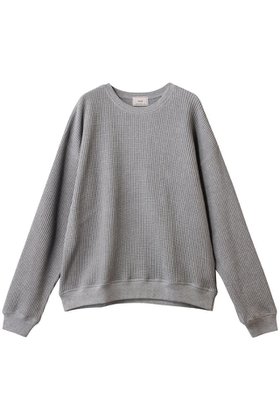 【エビコン/EVCON】の【UNISEX】WAFFLE CREW NECK/カットソー 人気、トレンドファッション・服の通販 founy(ファニー) ファッション Fashion レディースファッション Fashion for Women トップス・カットソー Cut & Sew Tops シャツ・ブラウス・オフィスカジュアル Elegant Blouses & Button-Ups ロングTシャツ・Tシャツ Longline T-Shirts & Tees カットソー・ベーシックTシャツ Cut-and-Sewn Tops / Stretch Tees & Basics ユニセックス Unisex, Genderless カットソー Cut and Sewn Top スリーブ Sleeve, Long Sleeve / Short Sleeve ロング Long, Long-Length ワッフル Waffle, Waffle Knit |ID:prp329100004349122